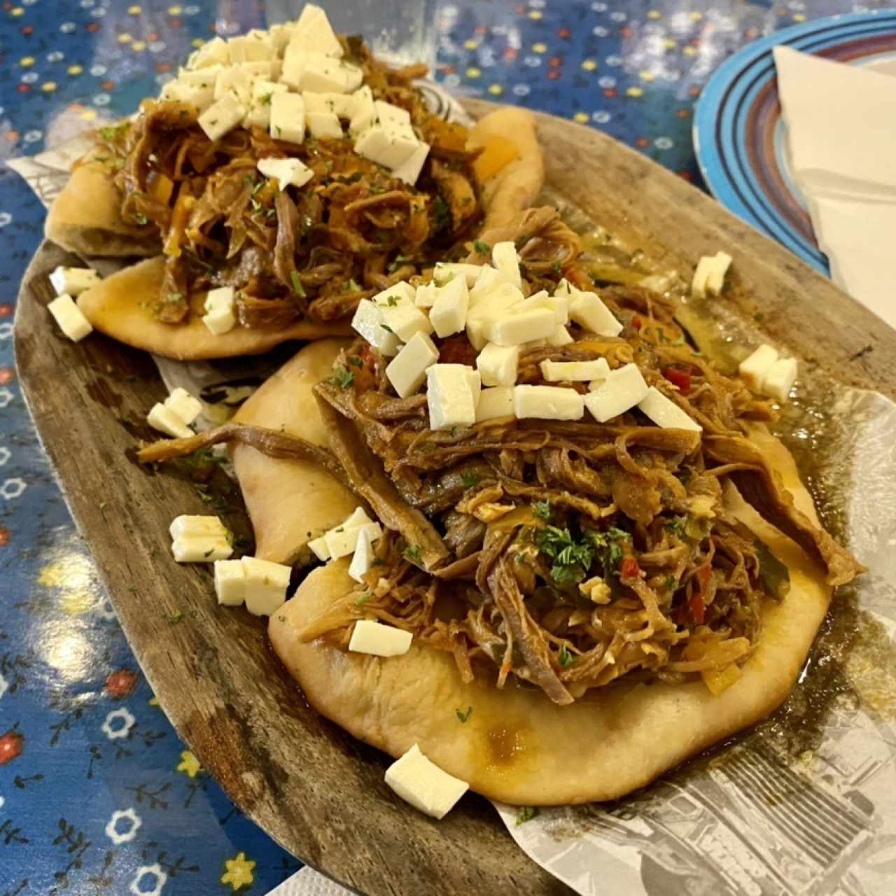 Ropa vieja y hojaldra