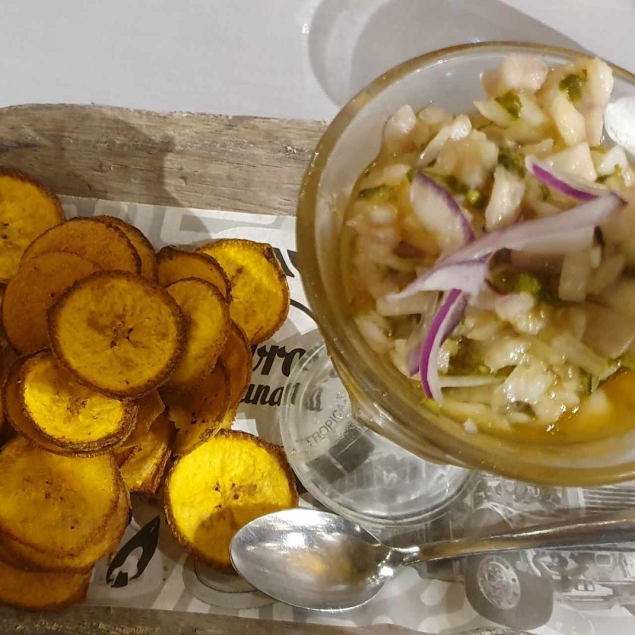 Ceviche de maracuyá