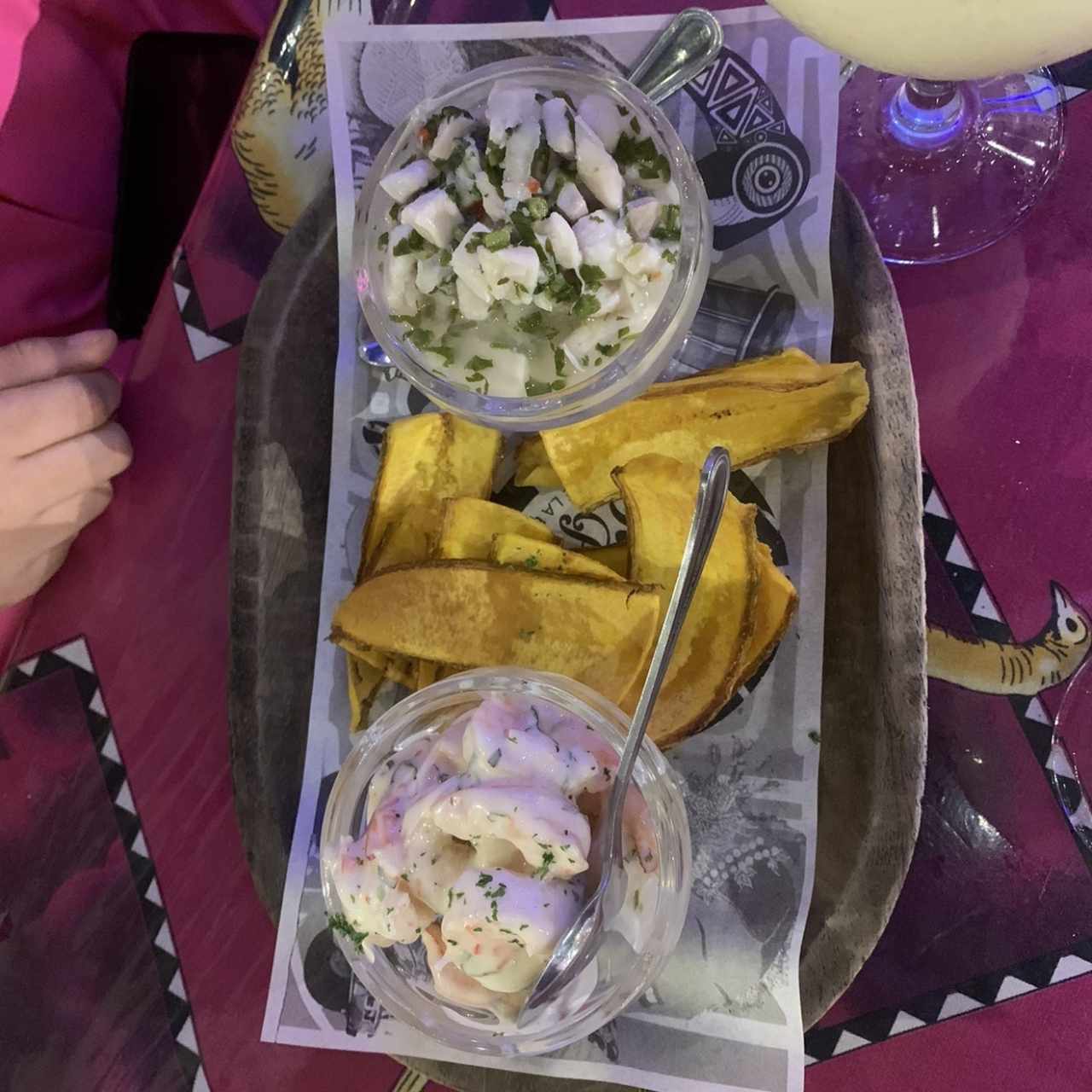 Duo de ceviches