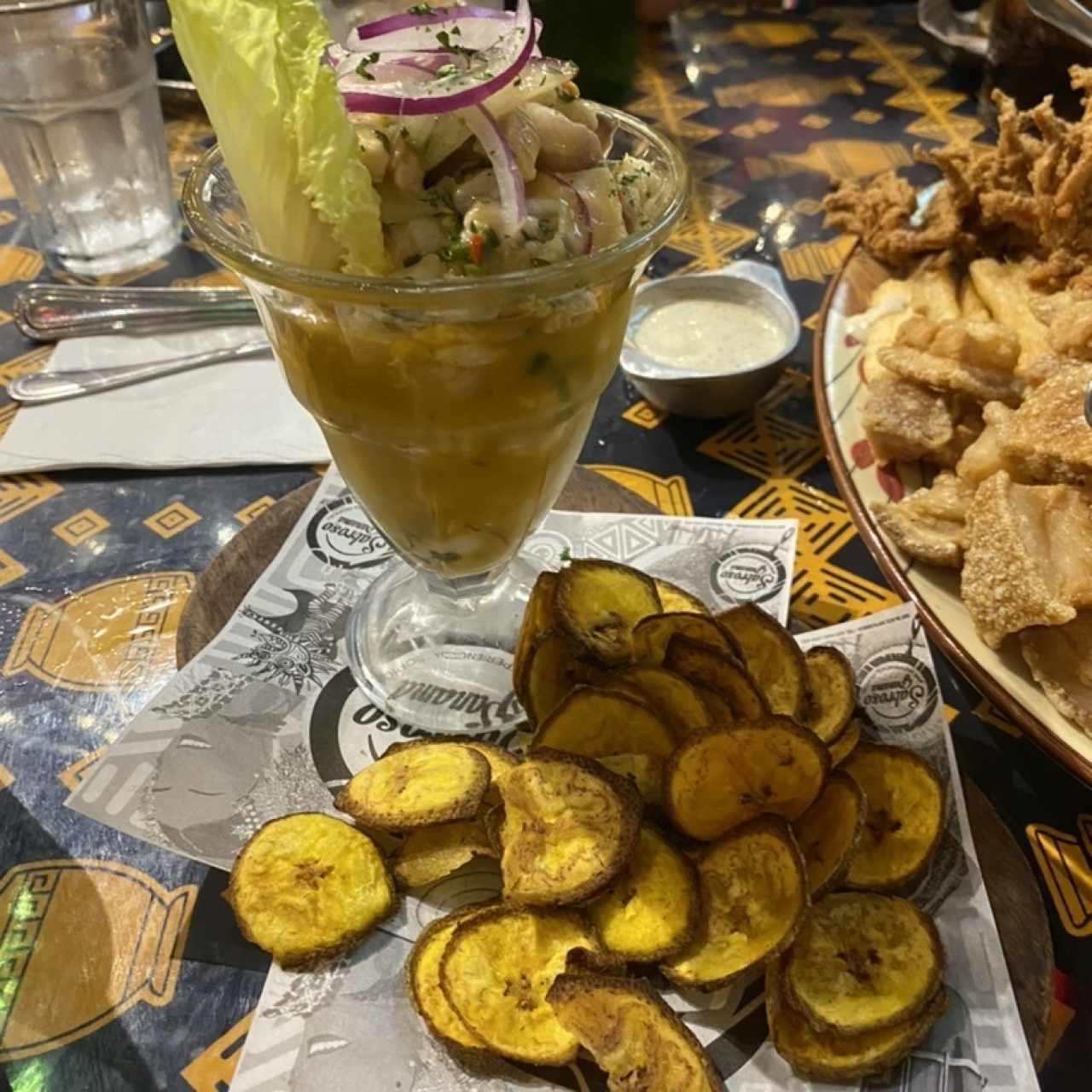 Ceviche en maracuyá 