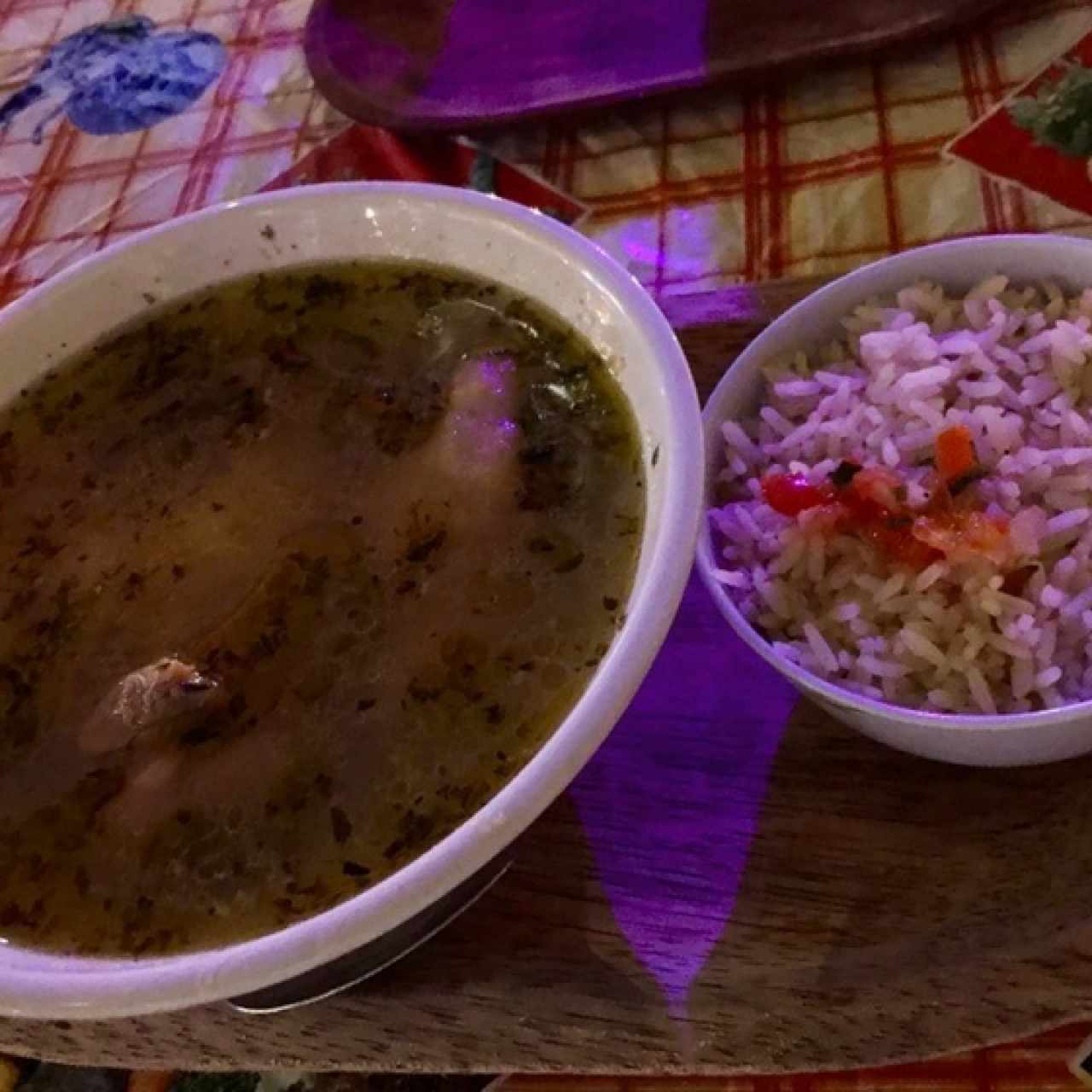 Sancocho Levantamuertos con Arroz