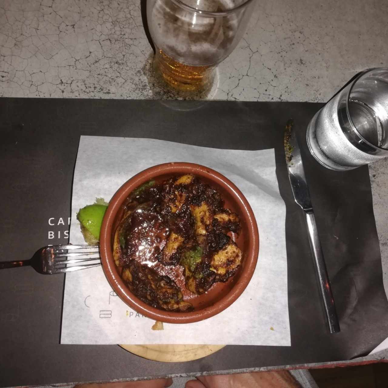 PULPO AL CARBÓN 