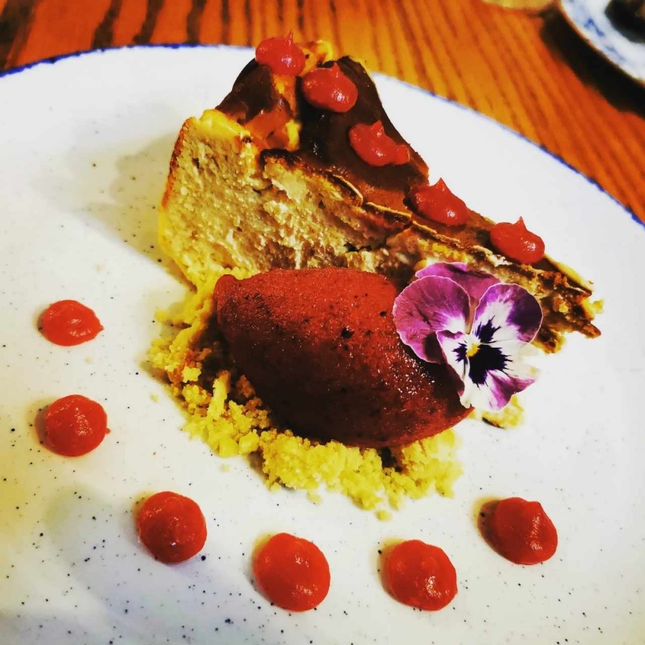 Tarta de Queso y Fresas