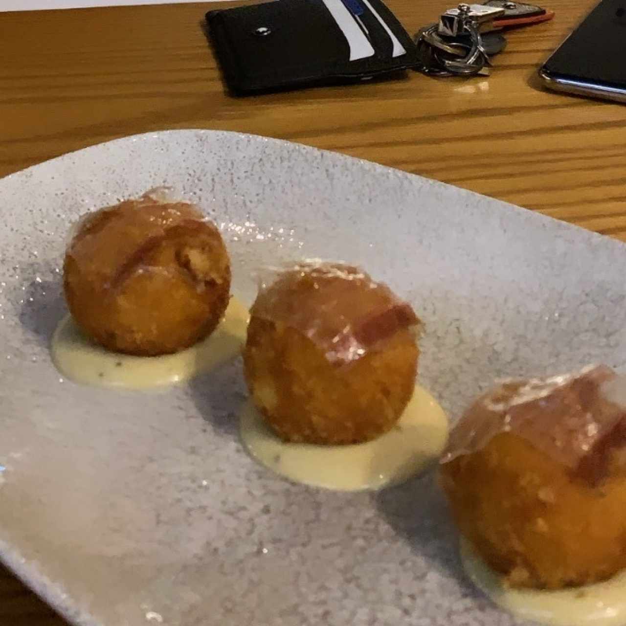 croquetas de chorizo ibérico