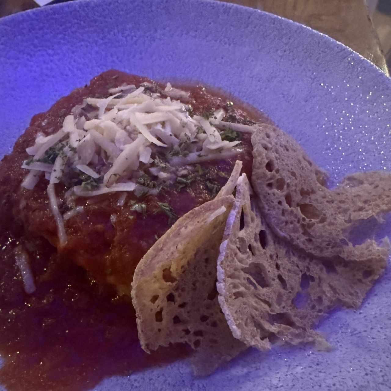 Plato fuerte - Lasagña