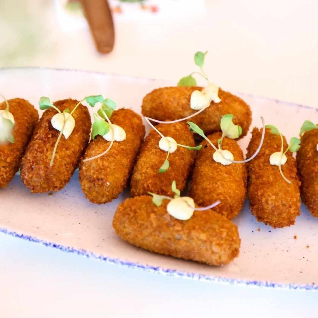 croquetas de chorizo ibérico