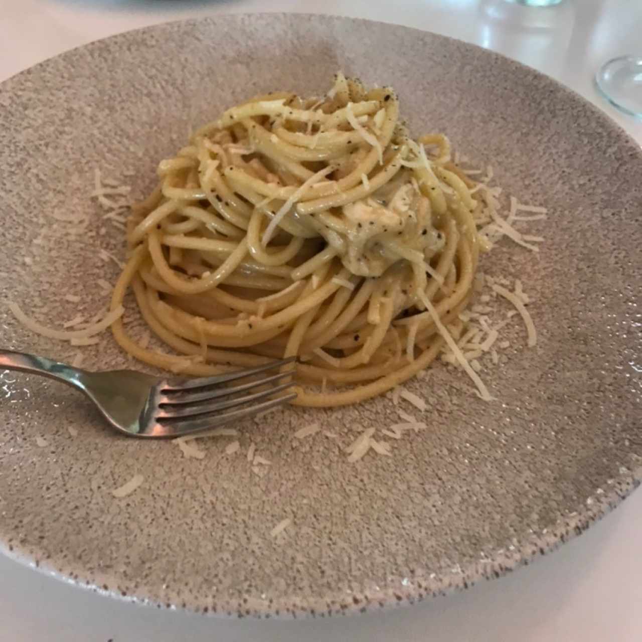 pasta cacio e pepe