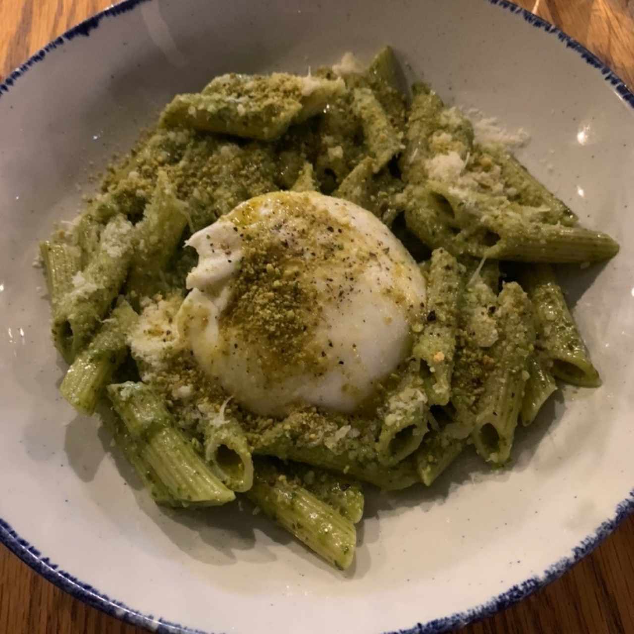 pesto + burrata