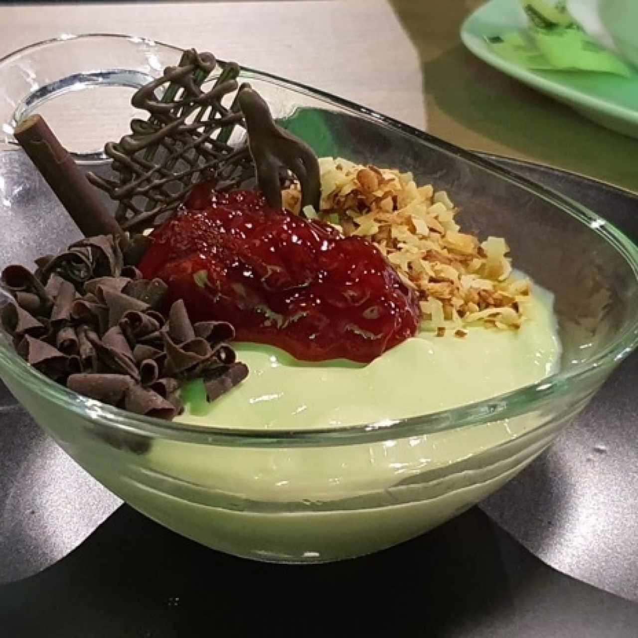 Postre con una exquisita combinación de sabores