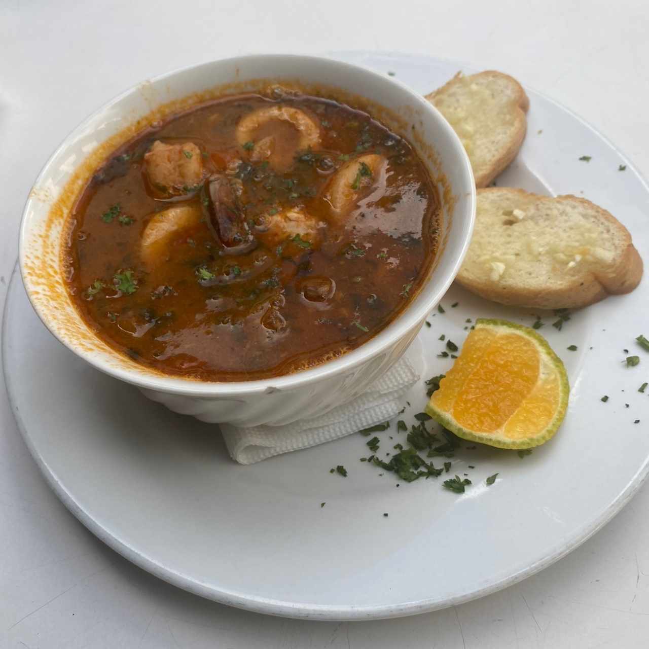 Sopas - Sopa de Mariscos