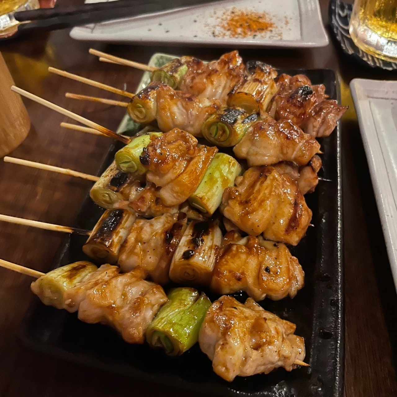 Pinchos de pollo