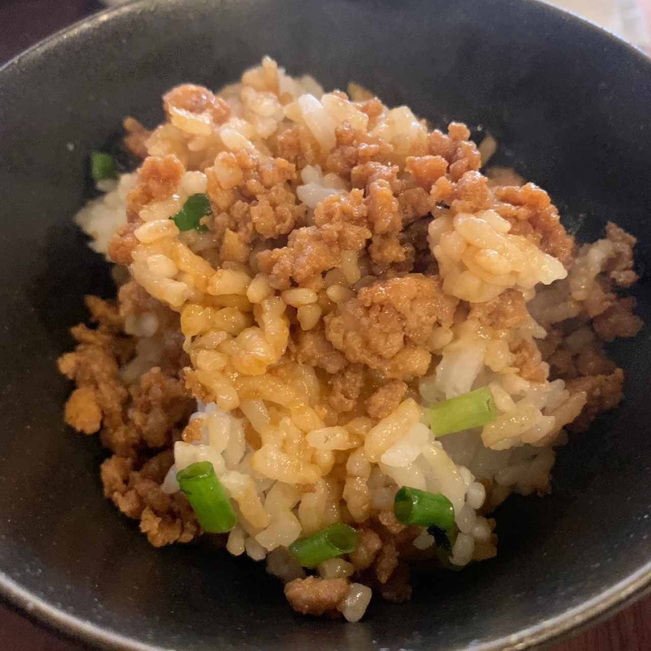 Toti Sonoro Don, Arroz con pollo molido.  delicioso sabor.  