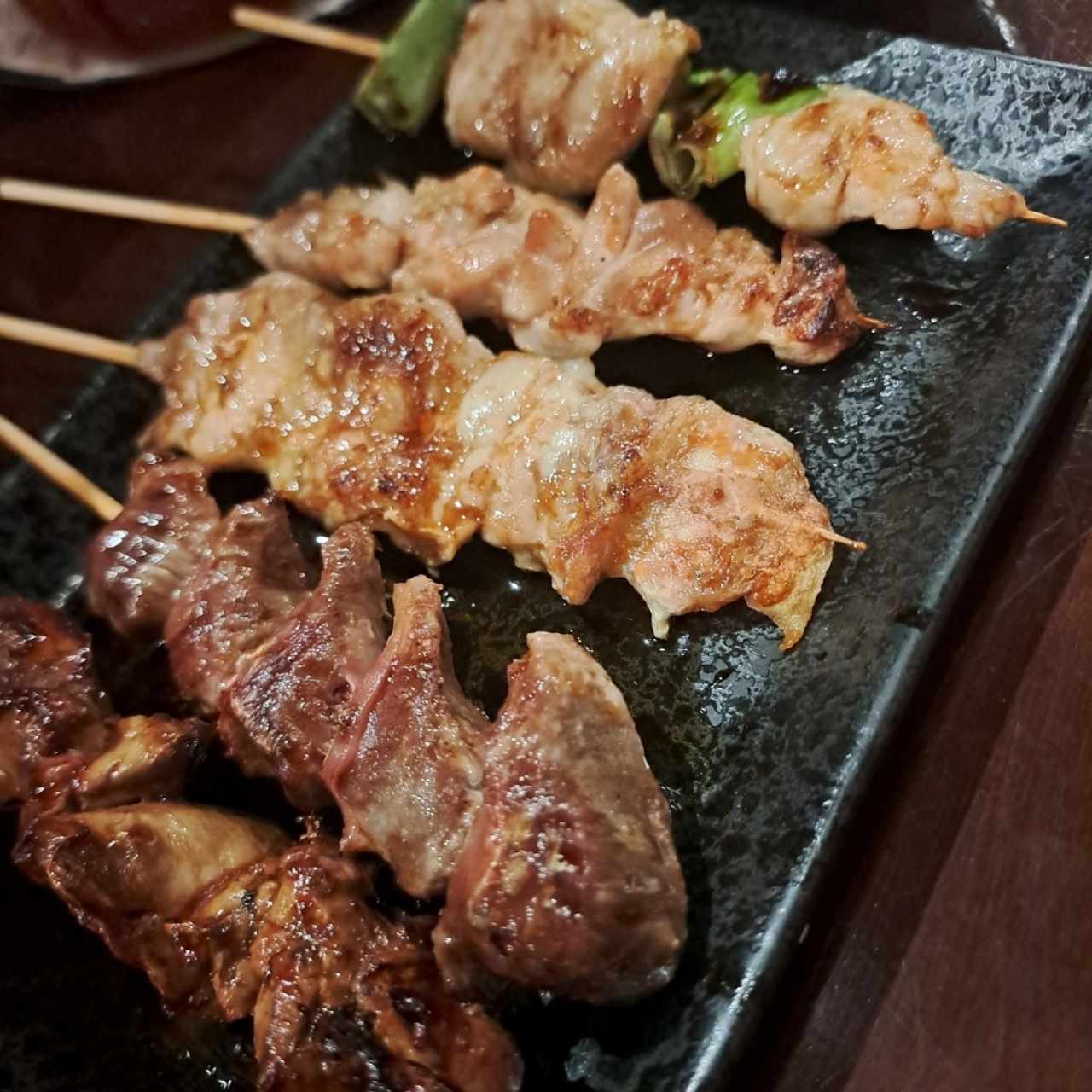 combo de yakitori