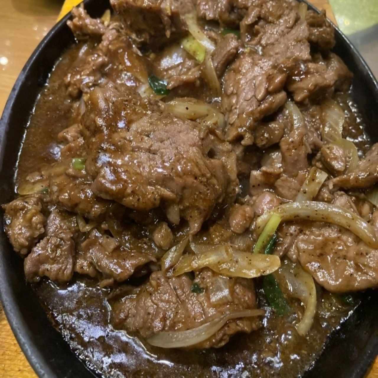 Iron Plate Pepper Beef Fillet