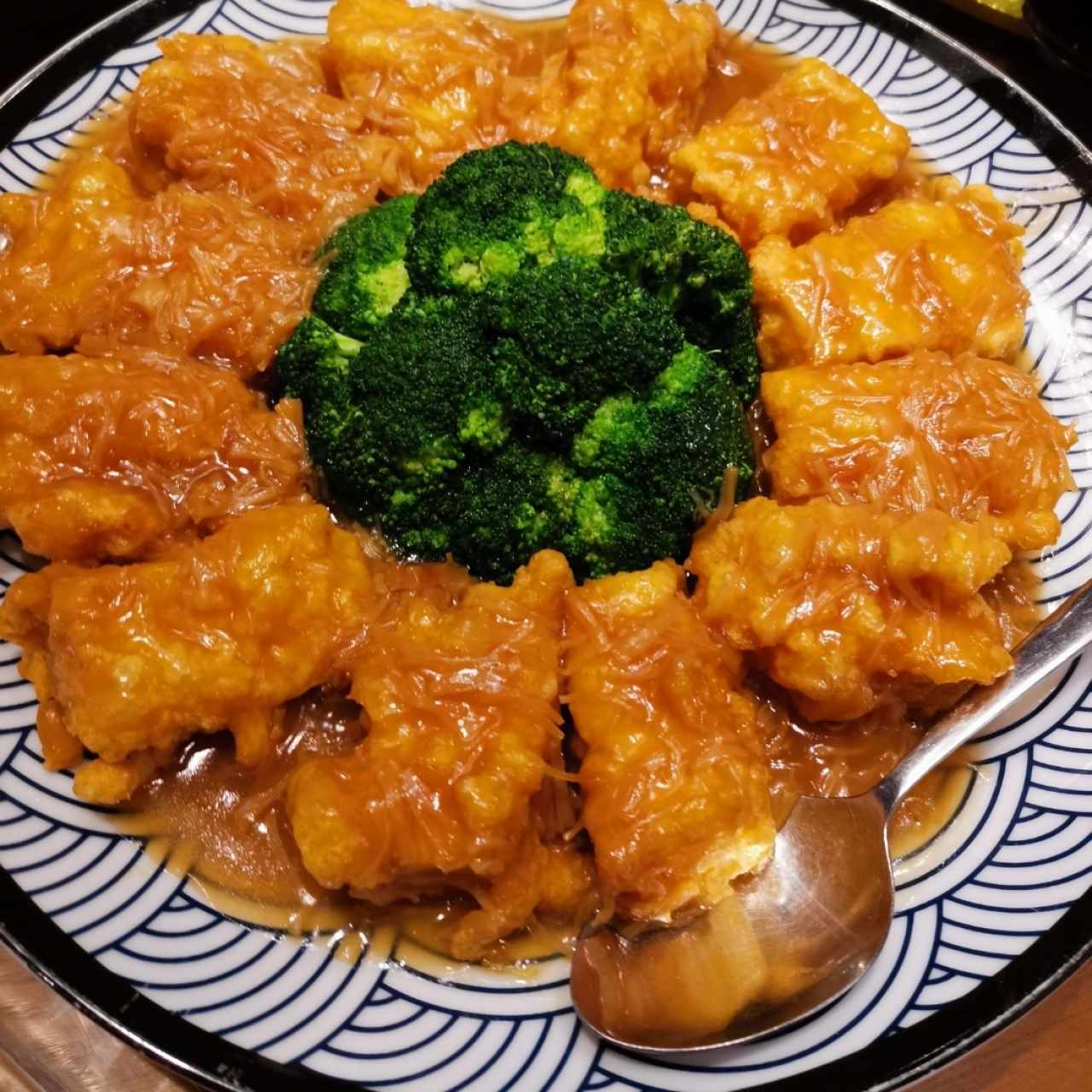 Vegetales - Scallop Sauce Tofu