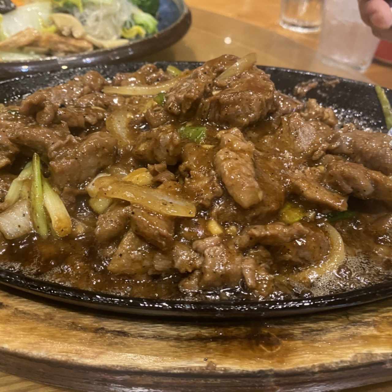 Carne a la Pimienta