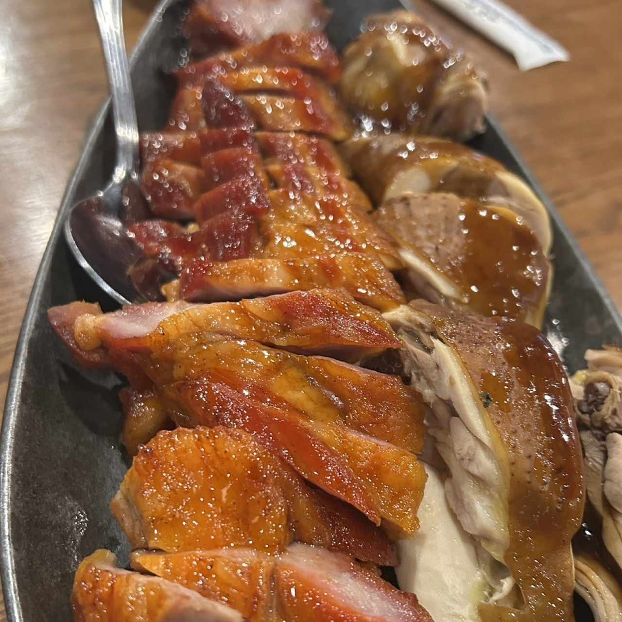 Soy Sauce Chicken & Honey Roast Bbq Pork doble mix