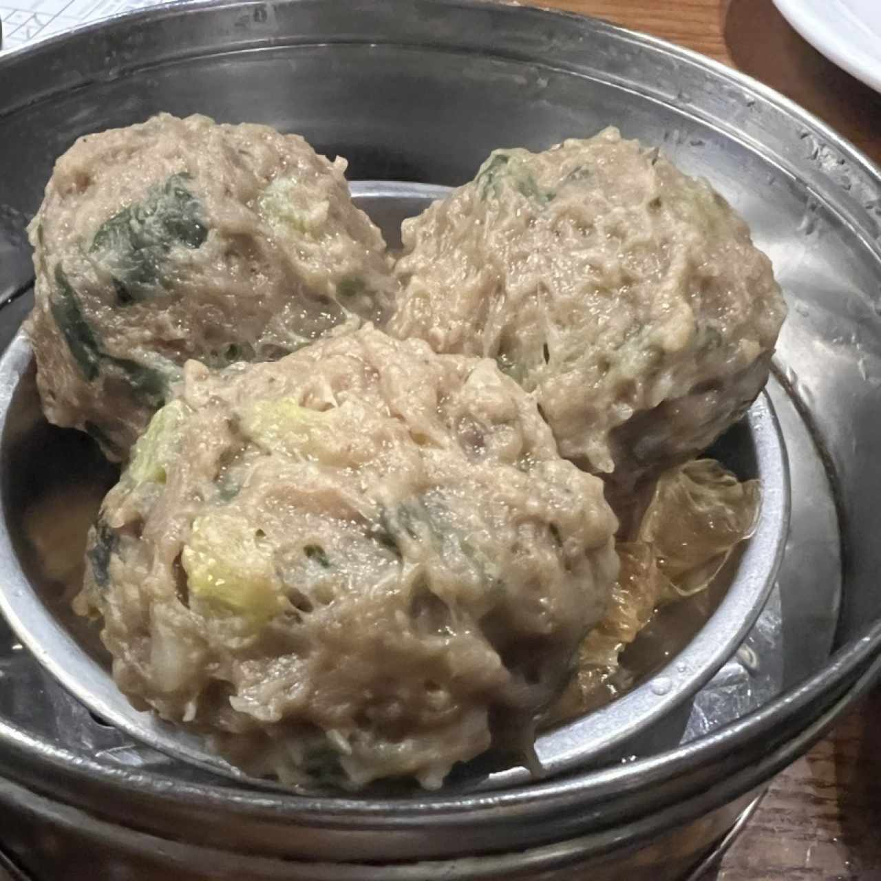 Desayuno Dimsum - Bolas de Carne