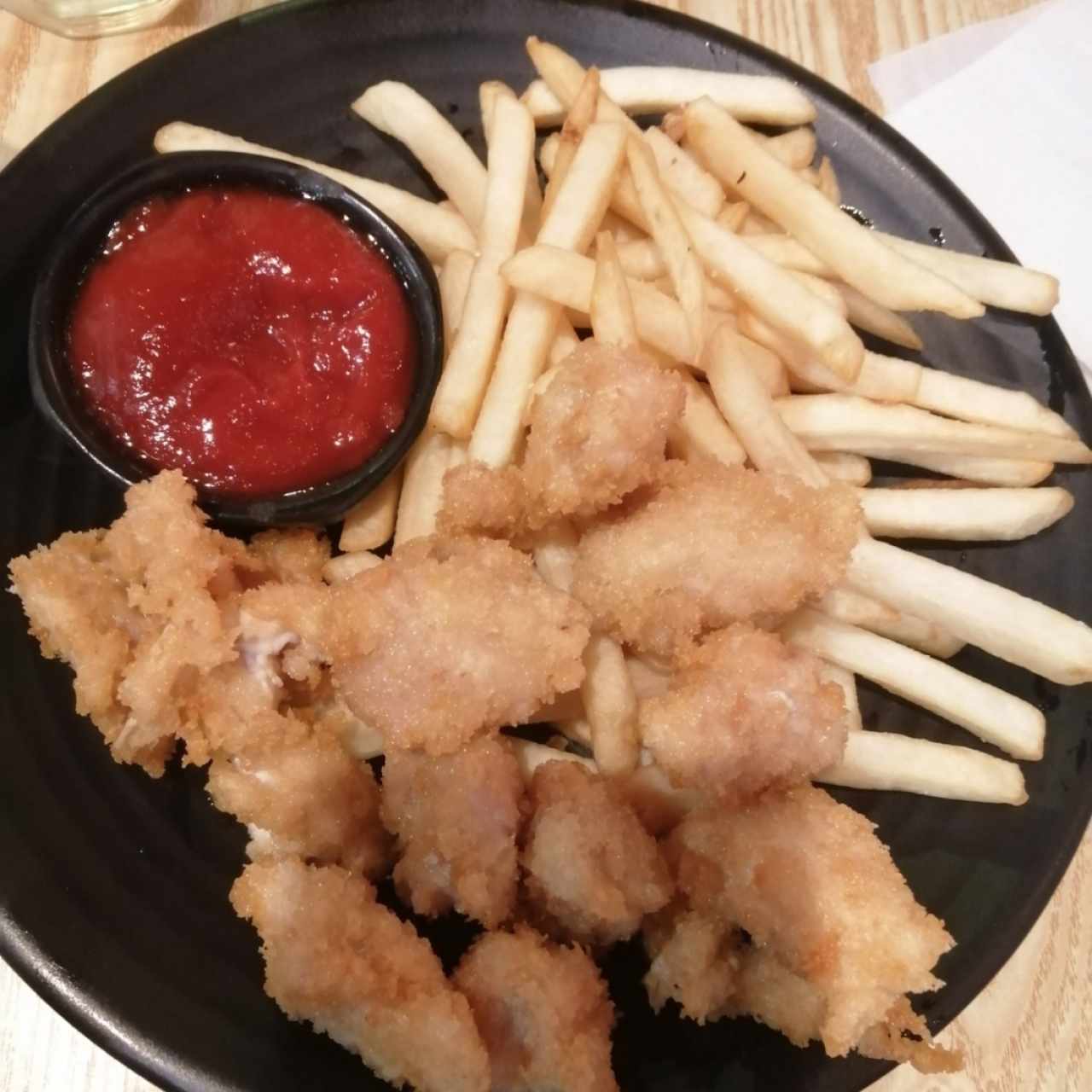 Chicken Nuggets with French Fries