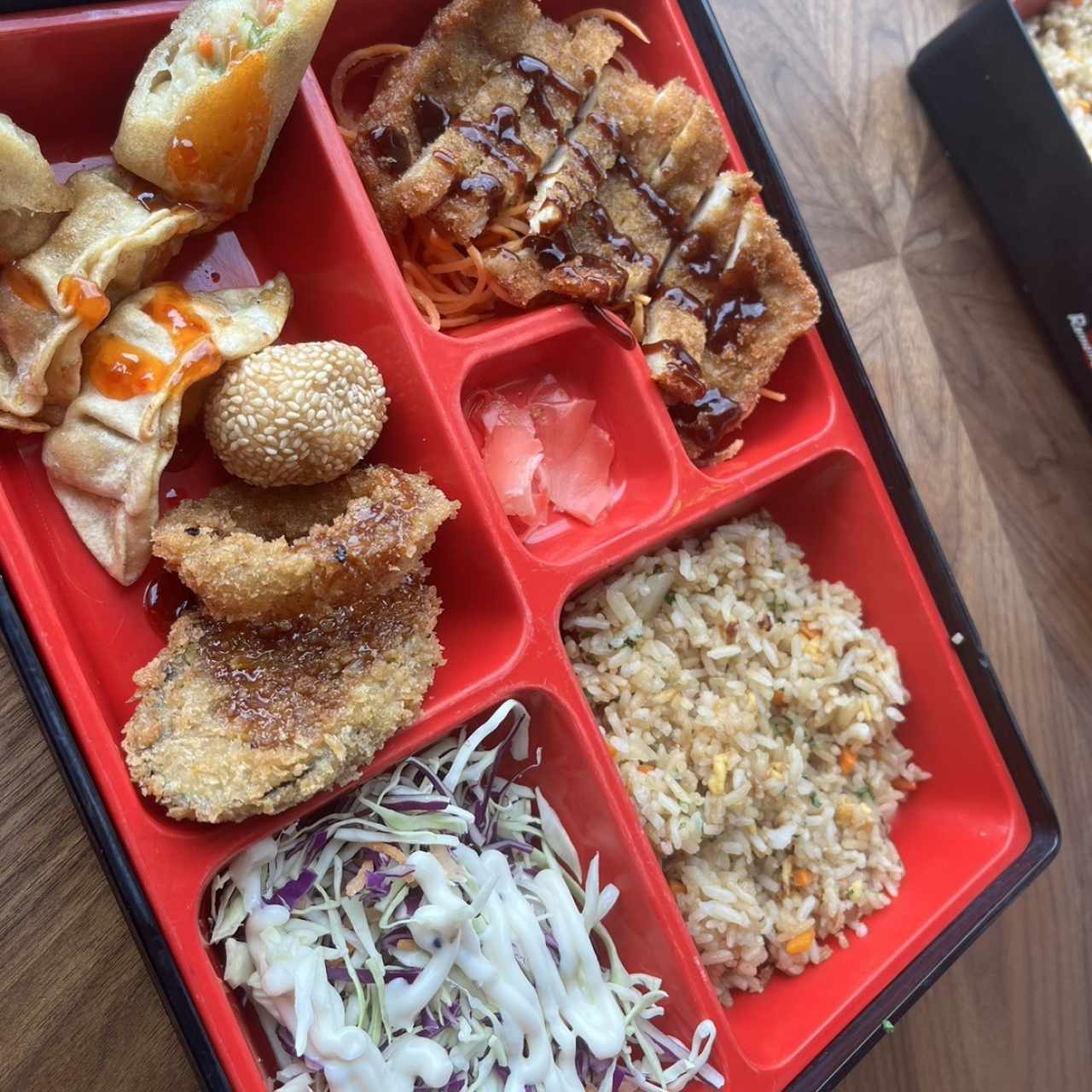 Bento box especial