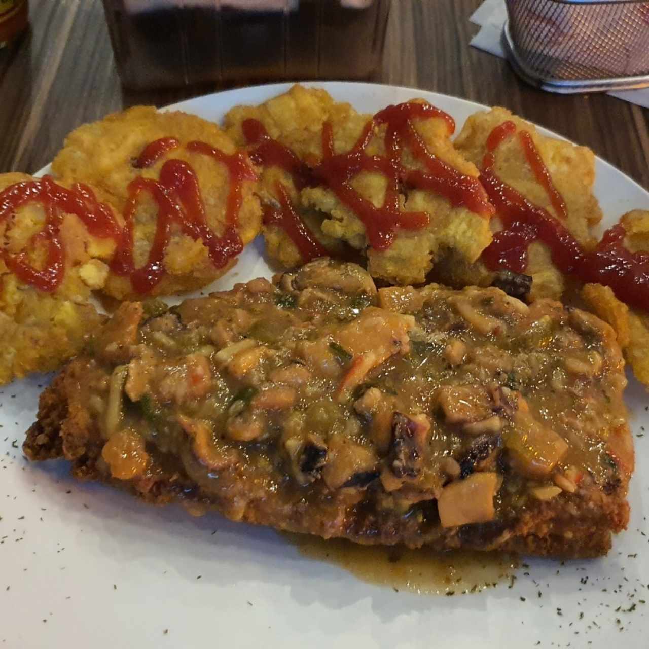 Filete de Pescado a lo Macho.