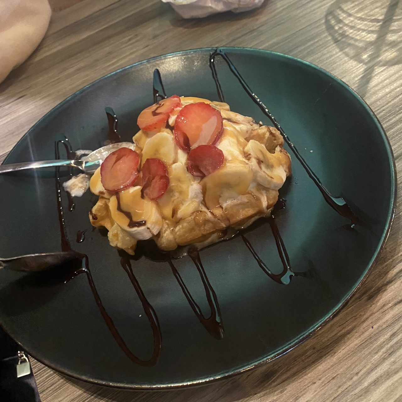 Waffle de valientes 