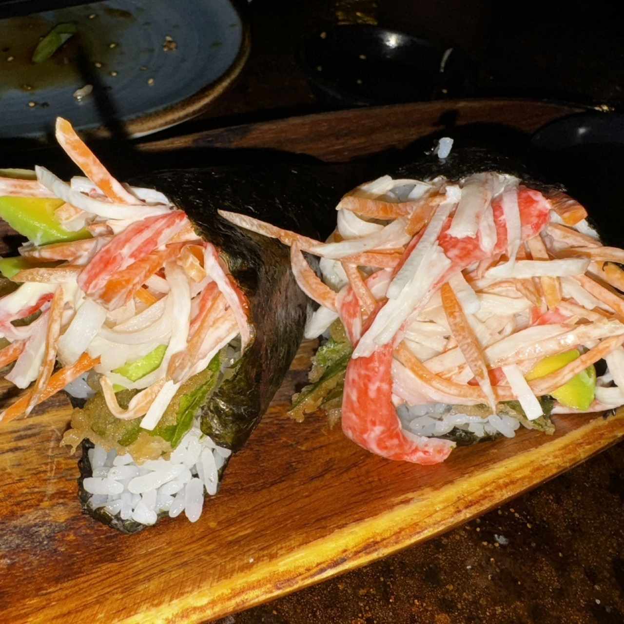 Entradas - Crispy Kani Temaki