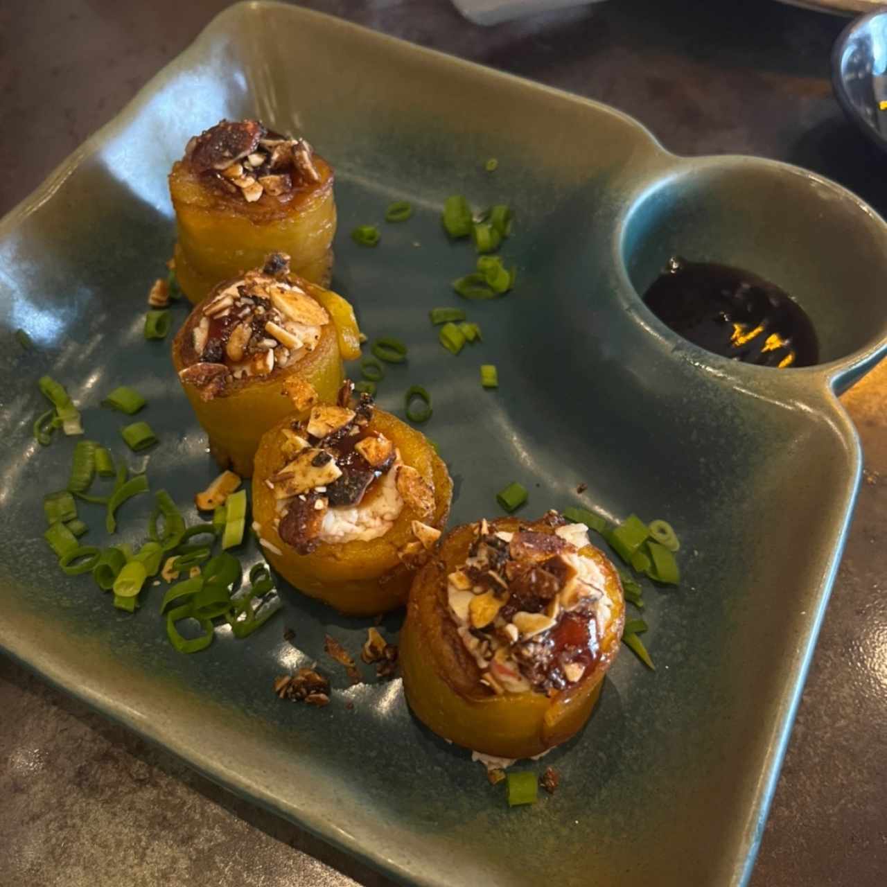 Buñuelos de Plátano con Queso