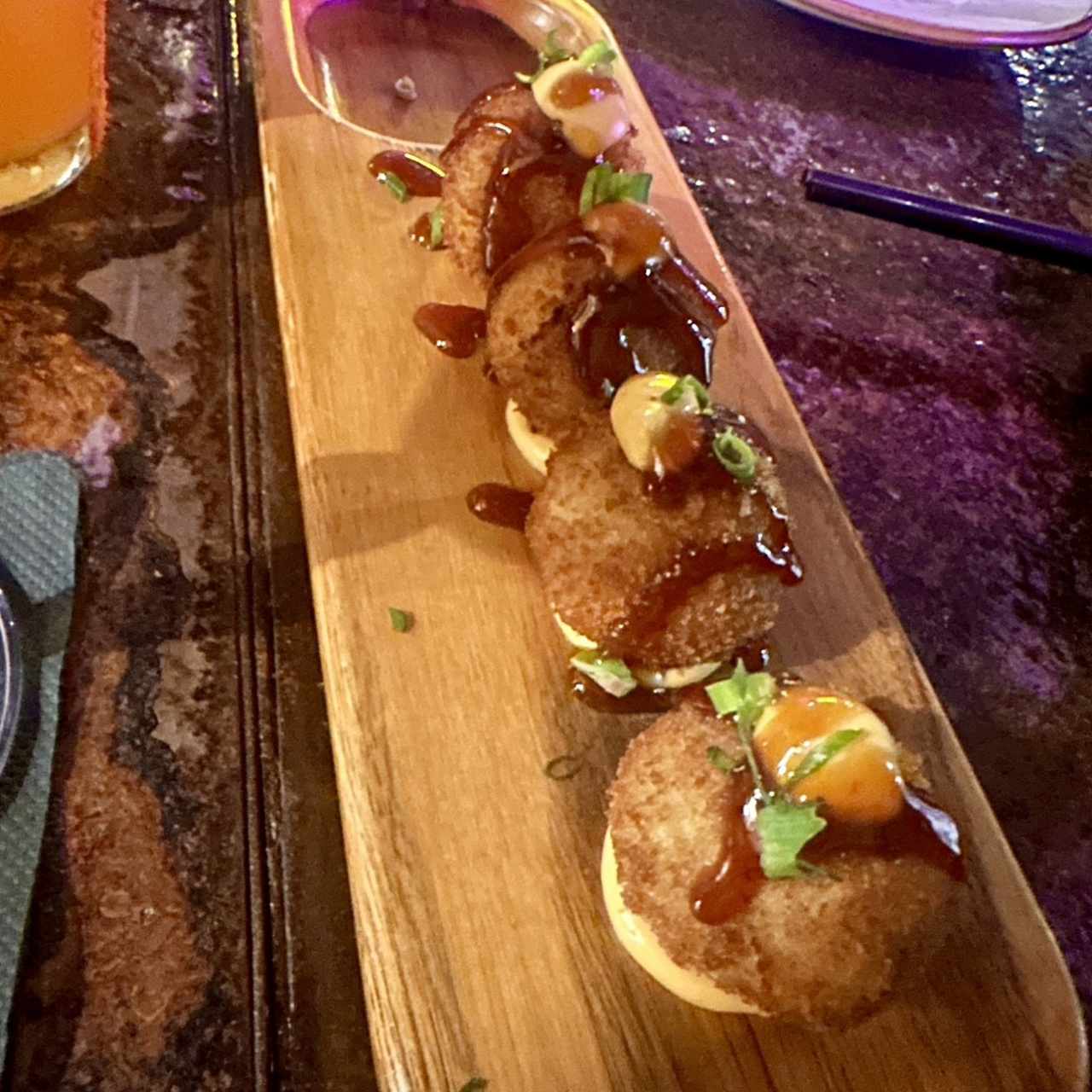 Buñuelos de Plátano con Queso