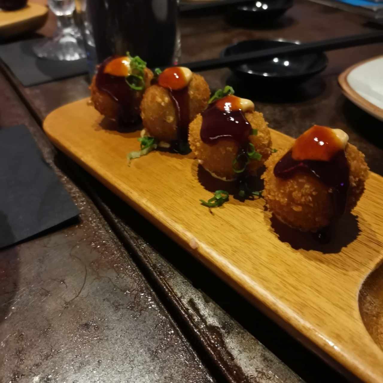 Buñuelos de Plátano con Queso