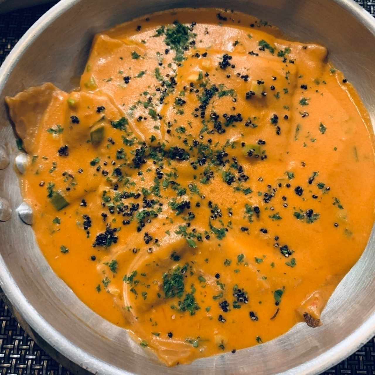 raviolis de salmon