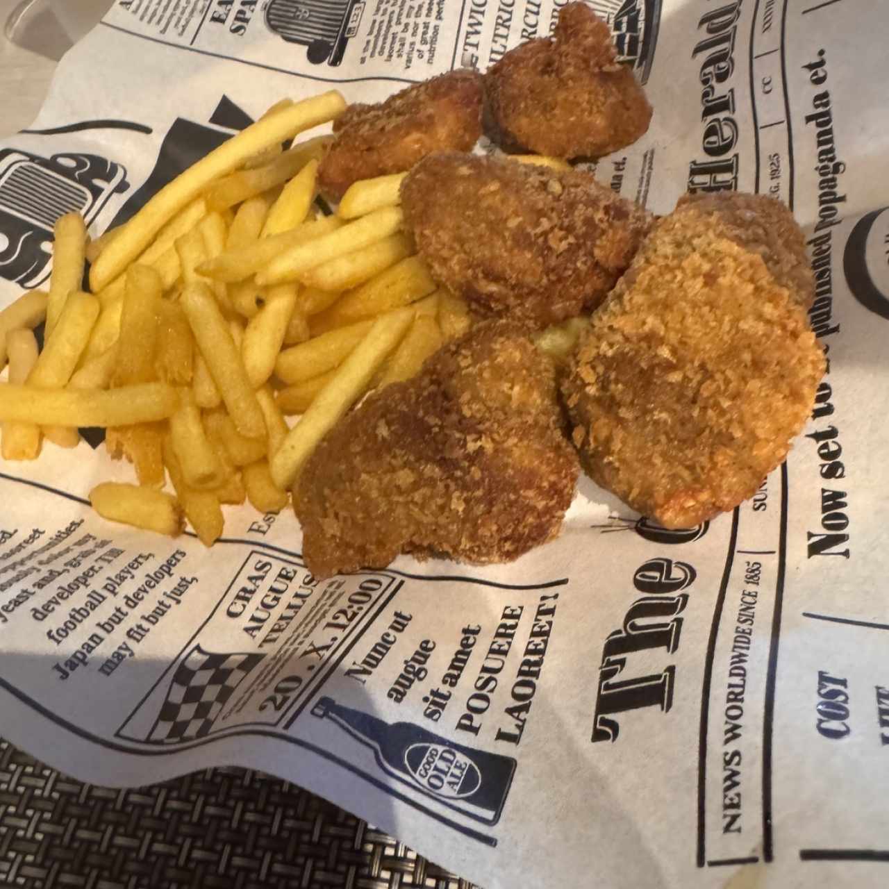 Deditos de pollo 