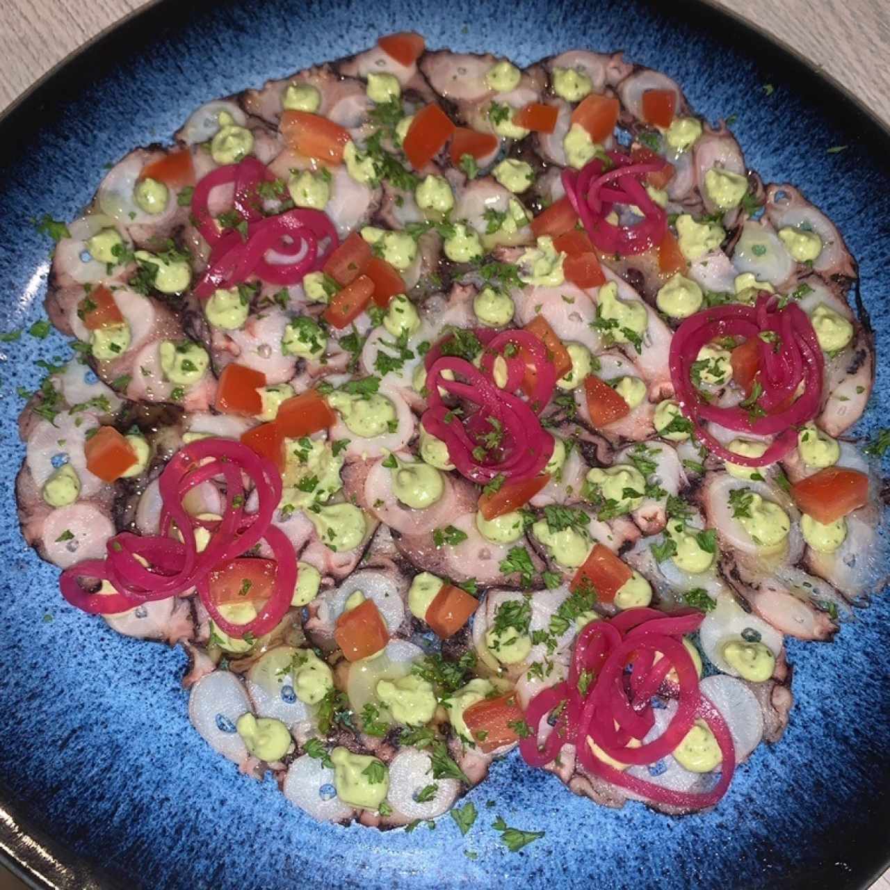 Carpaccio de Pulpo 