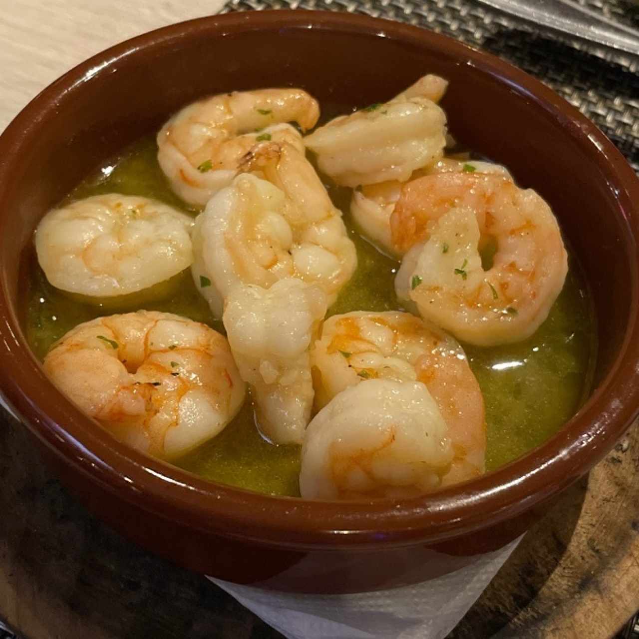 ENTRADAS - Camarones al Ajillo