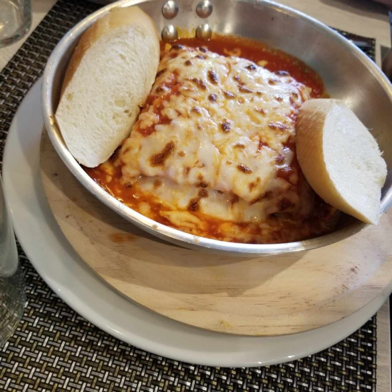 lasagna de pollo