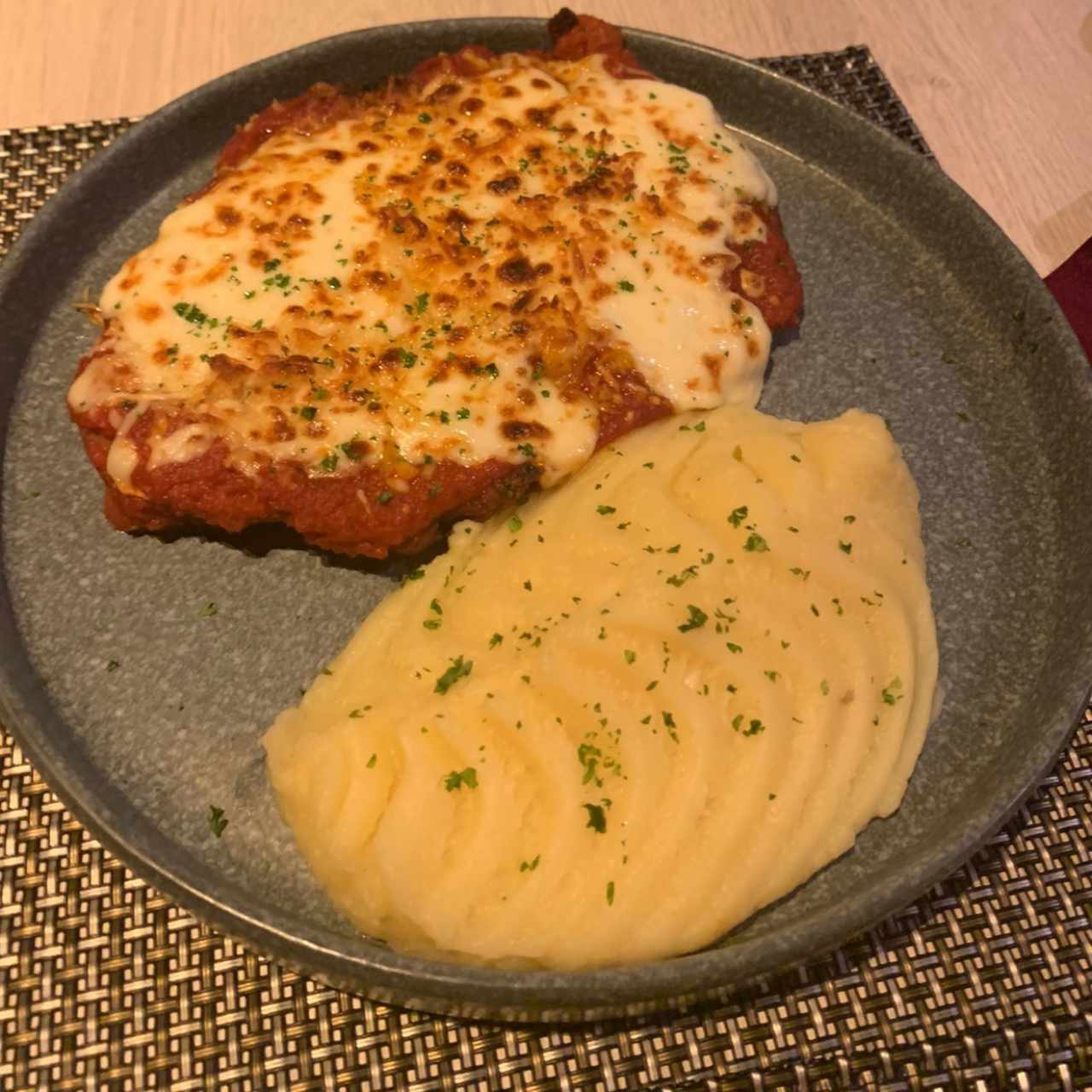 Milanesa de pollo