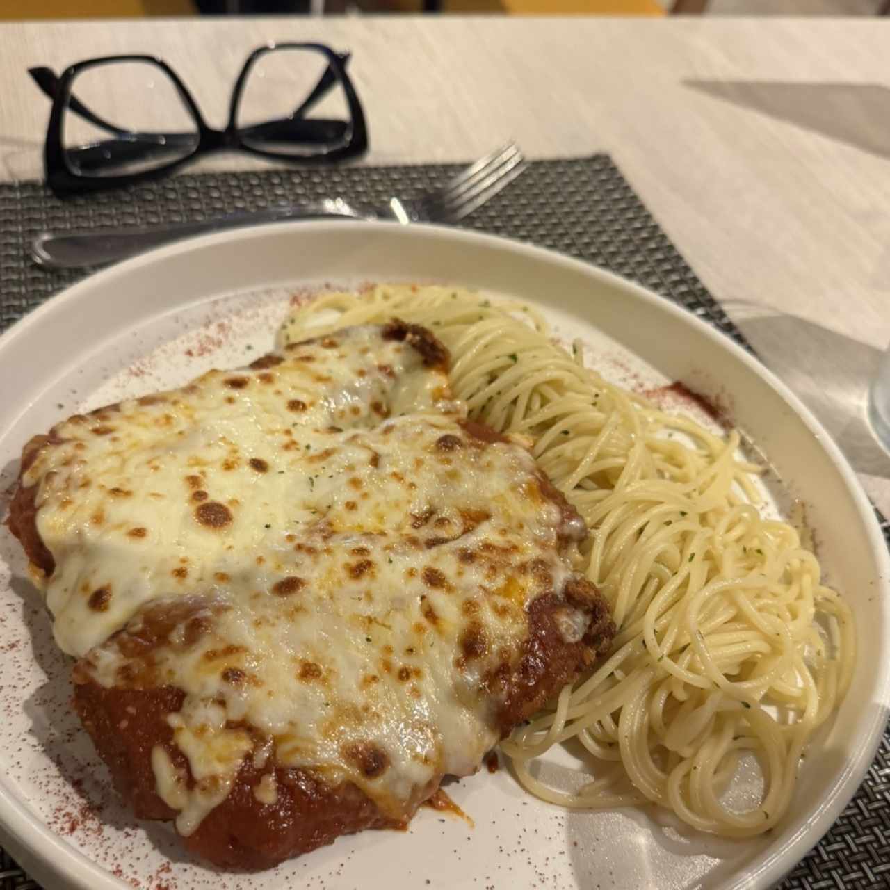 Milanesa de Ternera a la Parmesana
