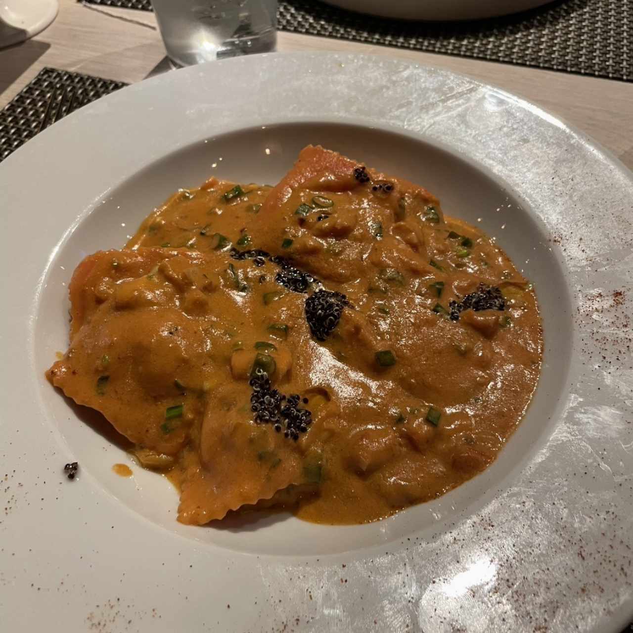 Raviolis de Salmón Ahumado