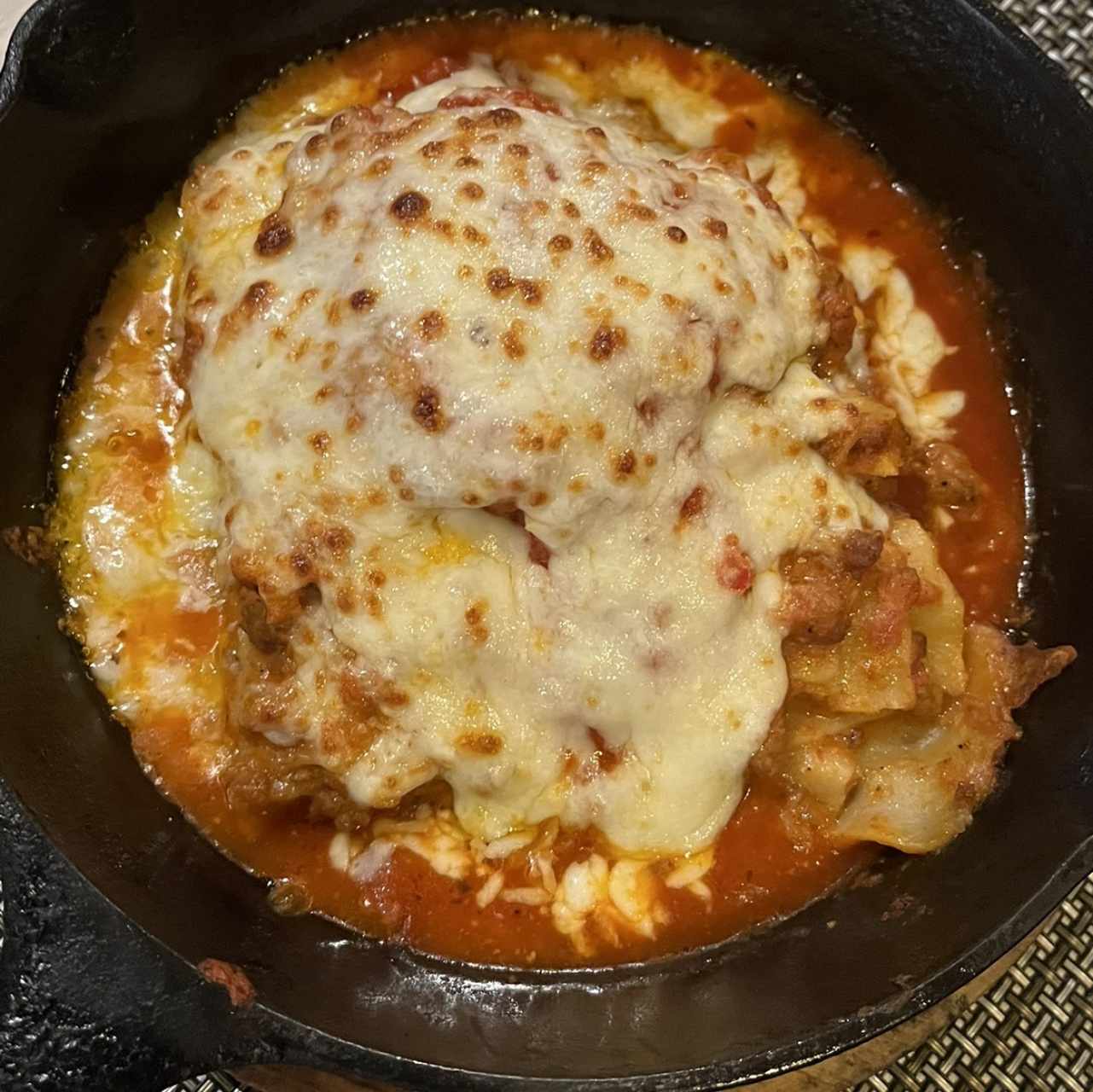 Lasagna de carne