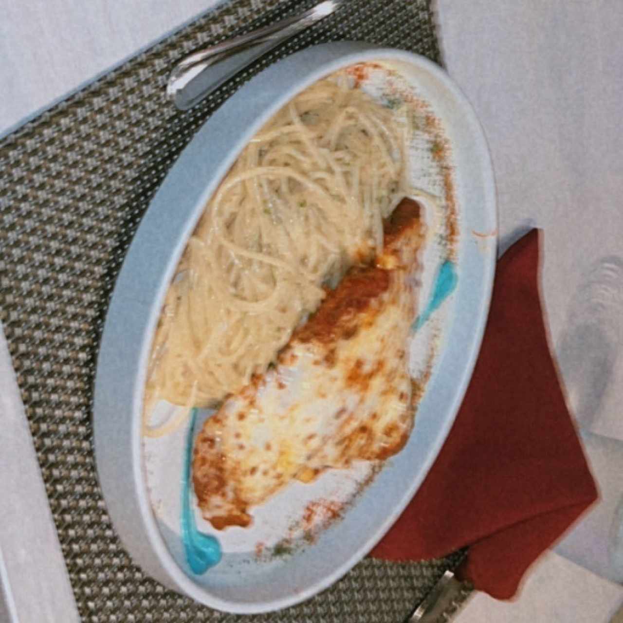 Milanesa de Pollo a la Parmesana