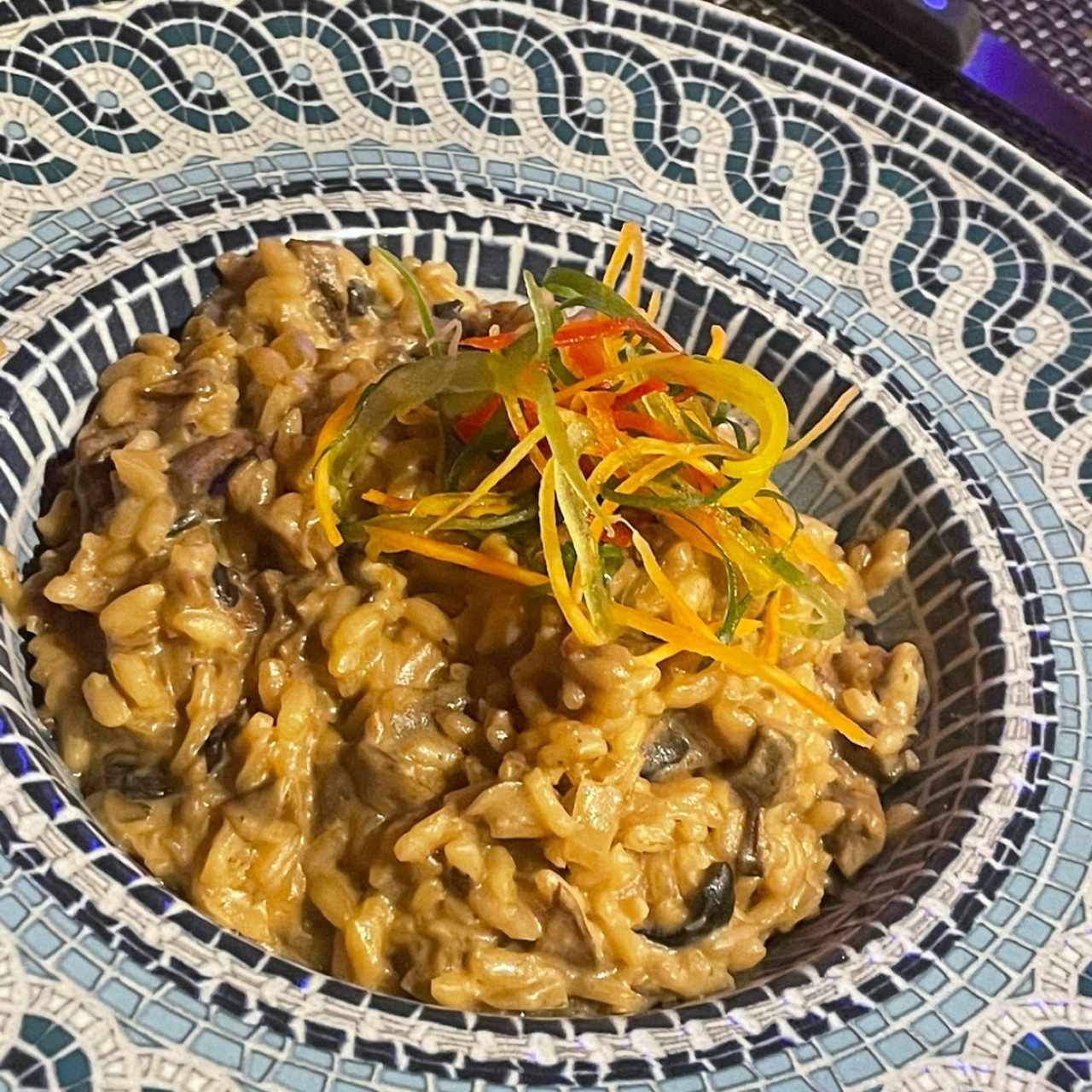 Risotto de hongos