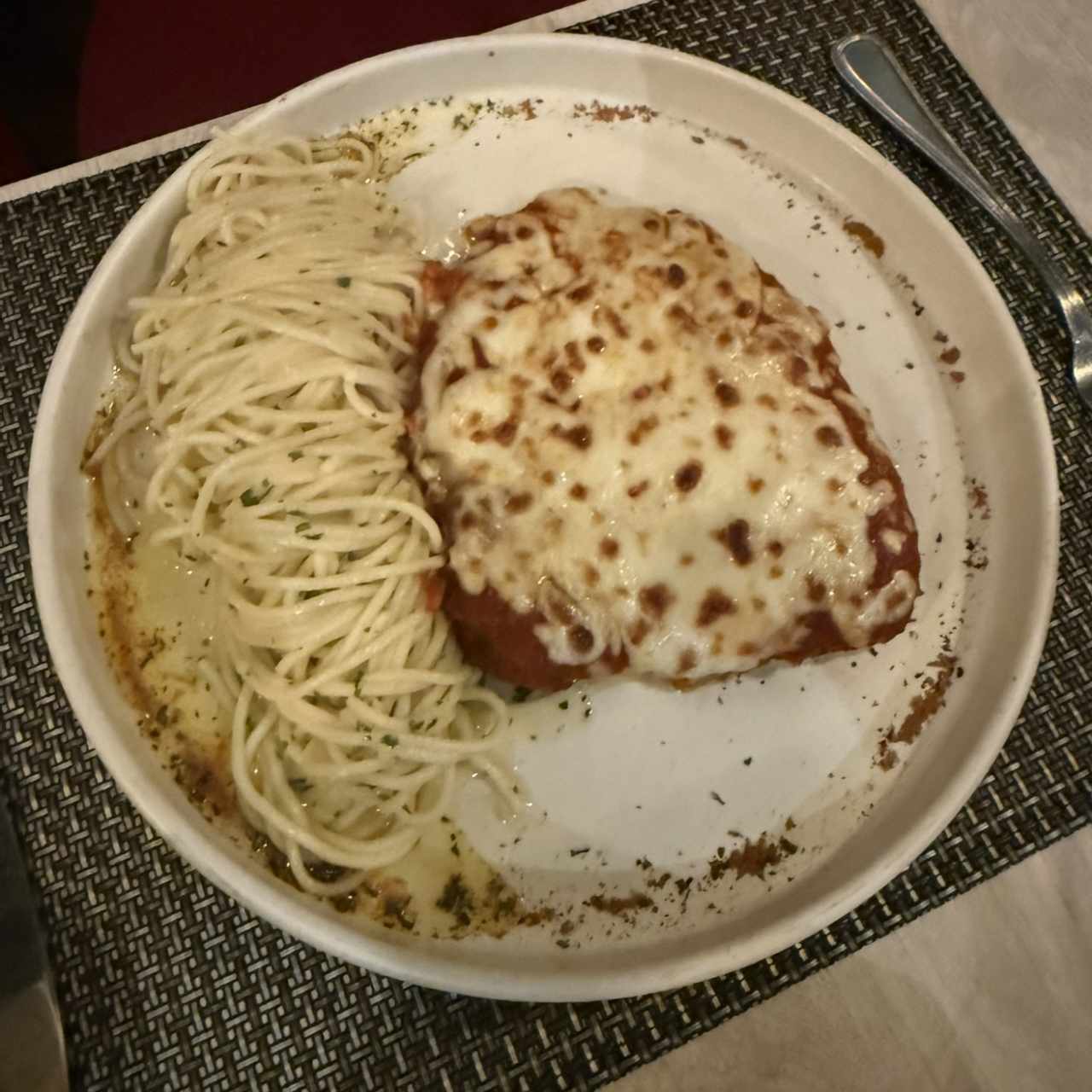 Milanesa de Pollo a la Parmesana