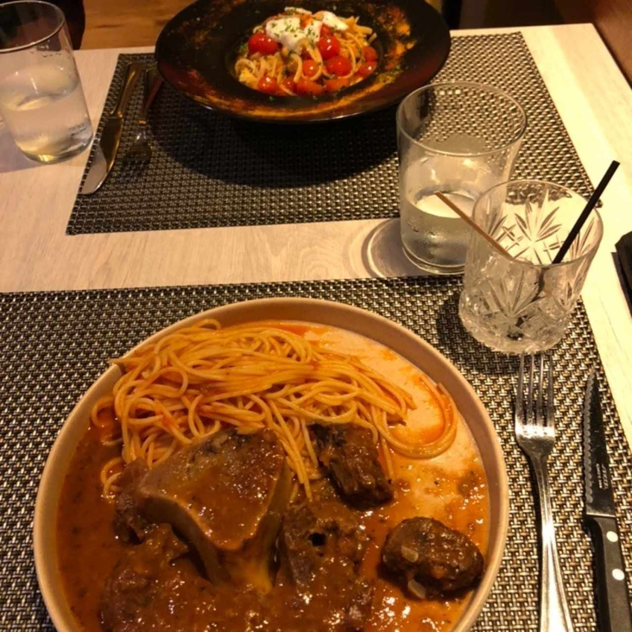 Ossobuco/PastaCapresse