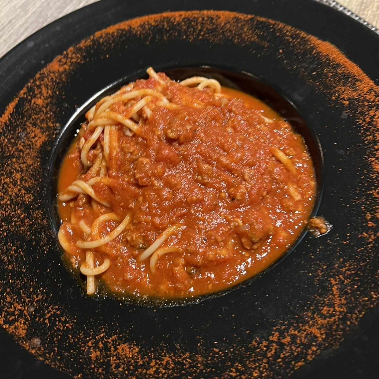 Pasta boloñesa 