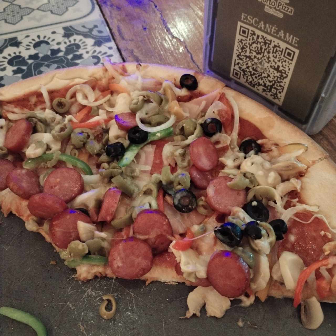 Pizza de combinación 