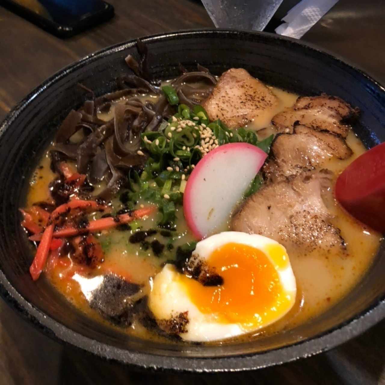 Tonkotsu ramen 