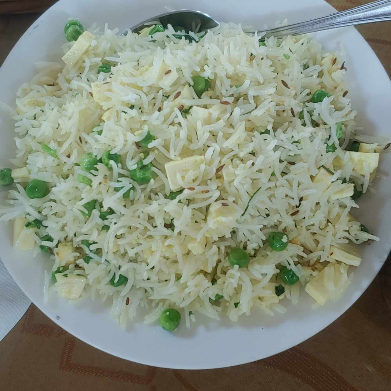 Arroz - Panner Pulao