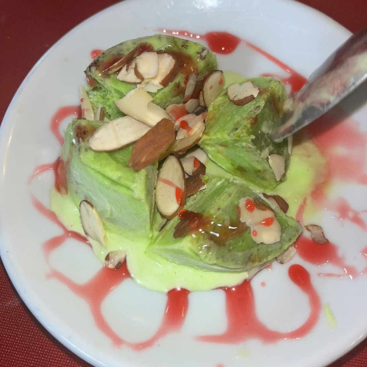 Postre - Kulfi de Pistacho