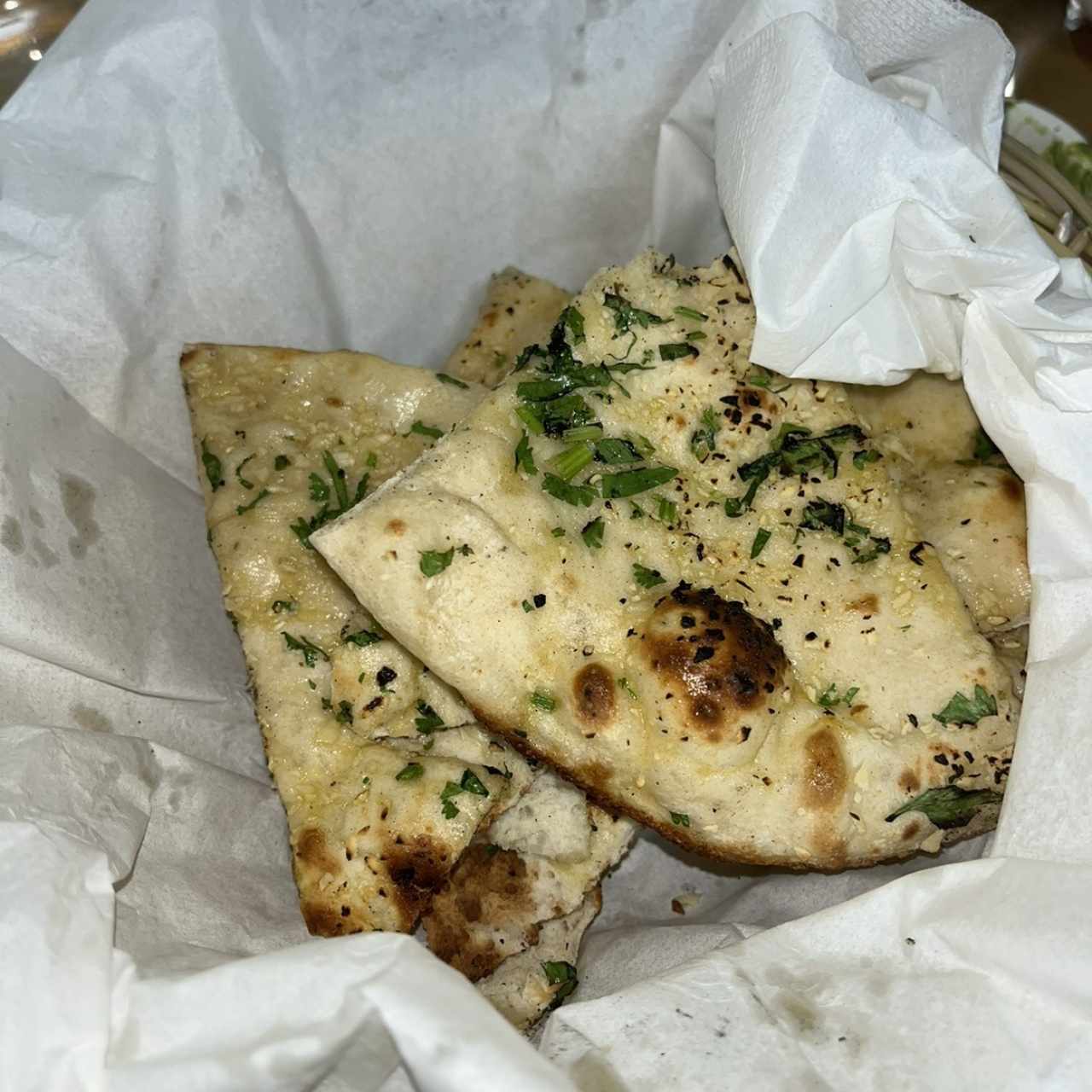 Pan - Garlic Naan