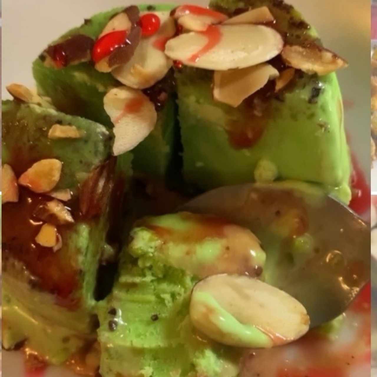 Postre - Kulfi de Pistacho 😋 El helado mas rico que haya probado antes! 